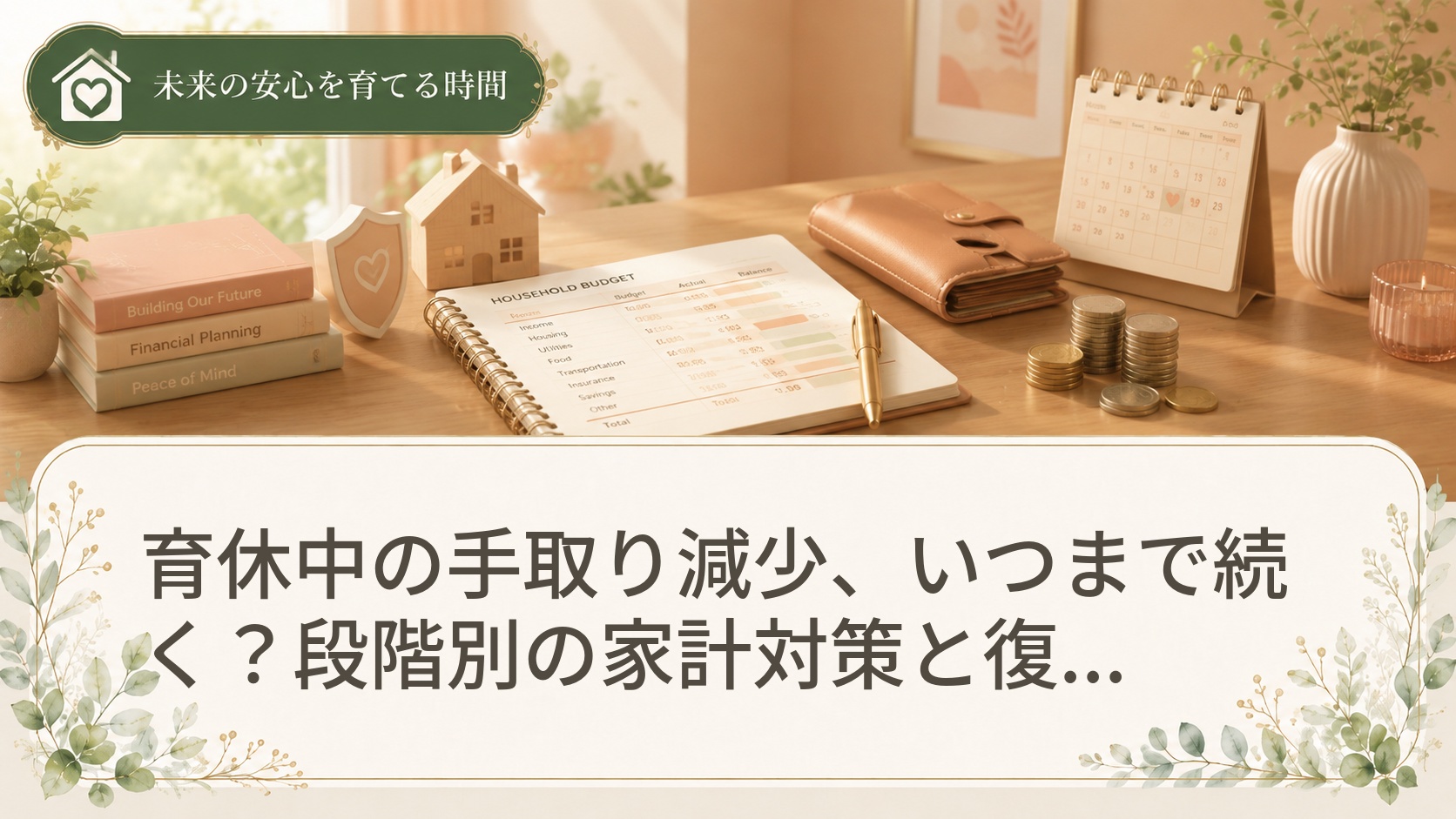 育休中の手取り減少、いつまで続く？段階別の家計対策と復帰後の貯蓄プラン