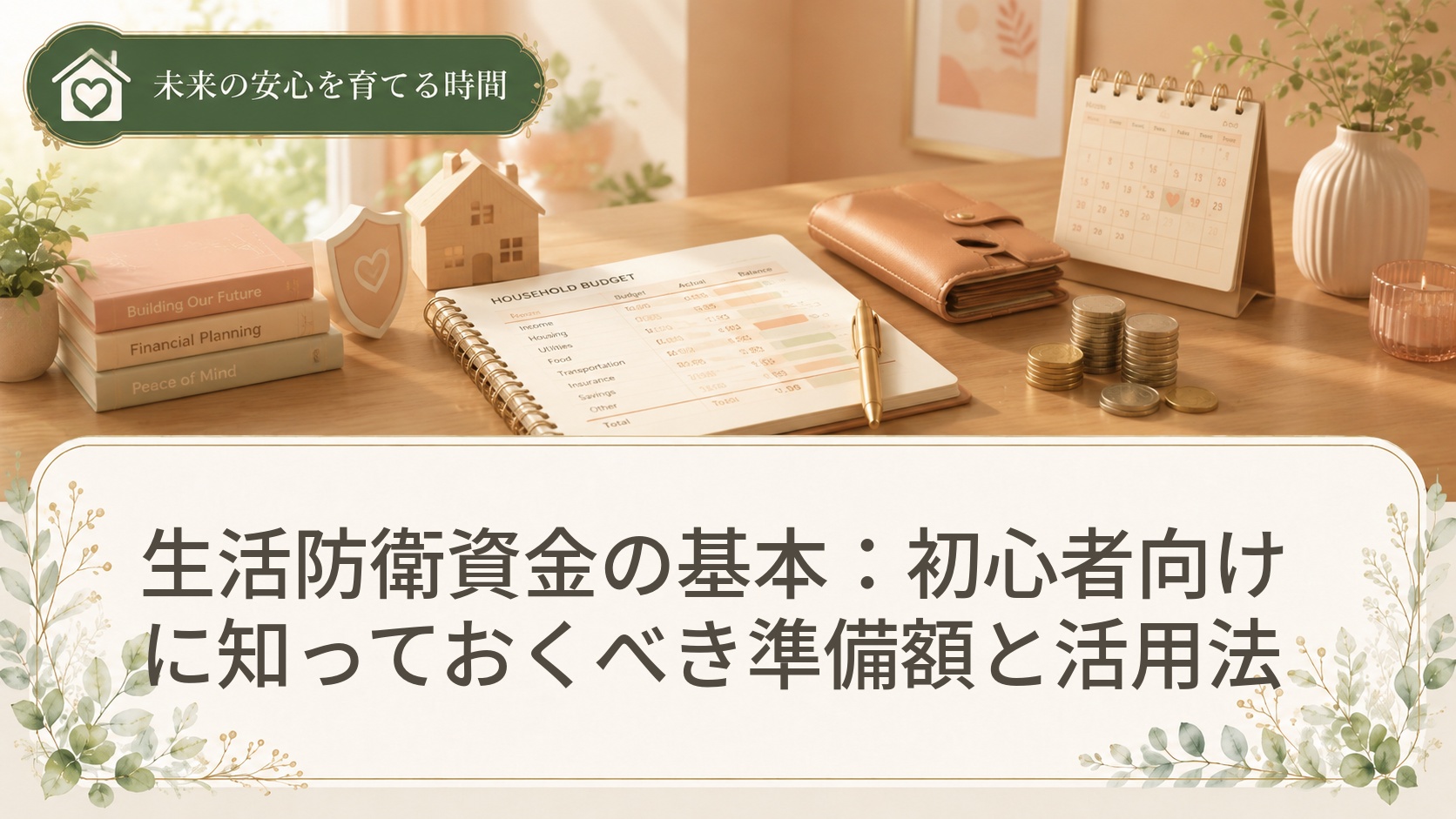 生活防衛資金の基本：初心者向けに知っておくべき準備額と活用法