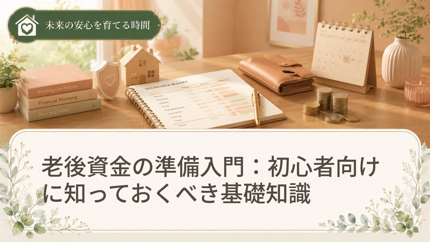 老後資金の準備入門：初心者向けに知っておくべき基礎知識