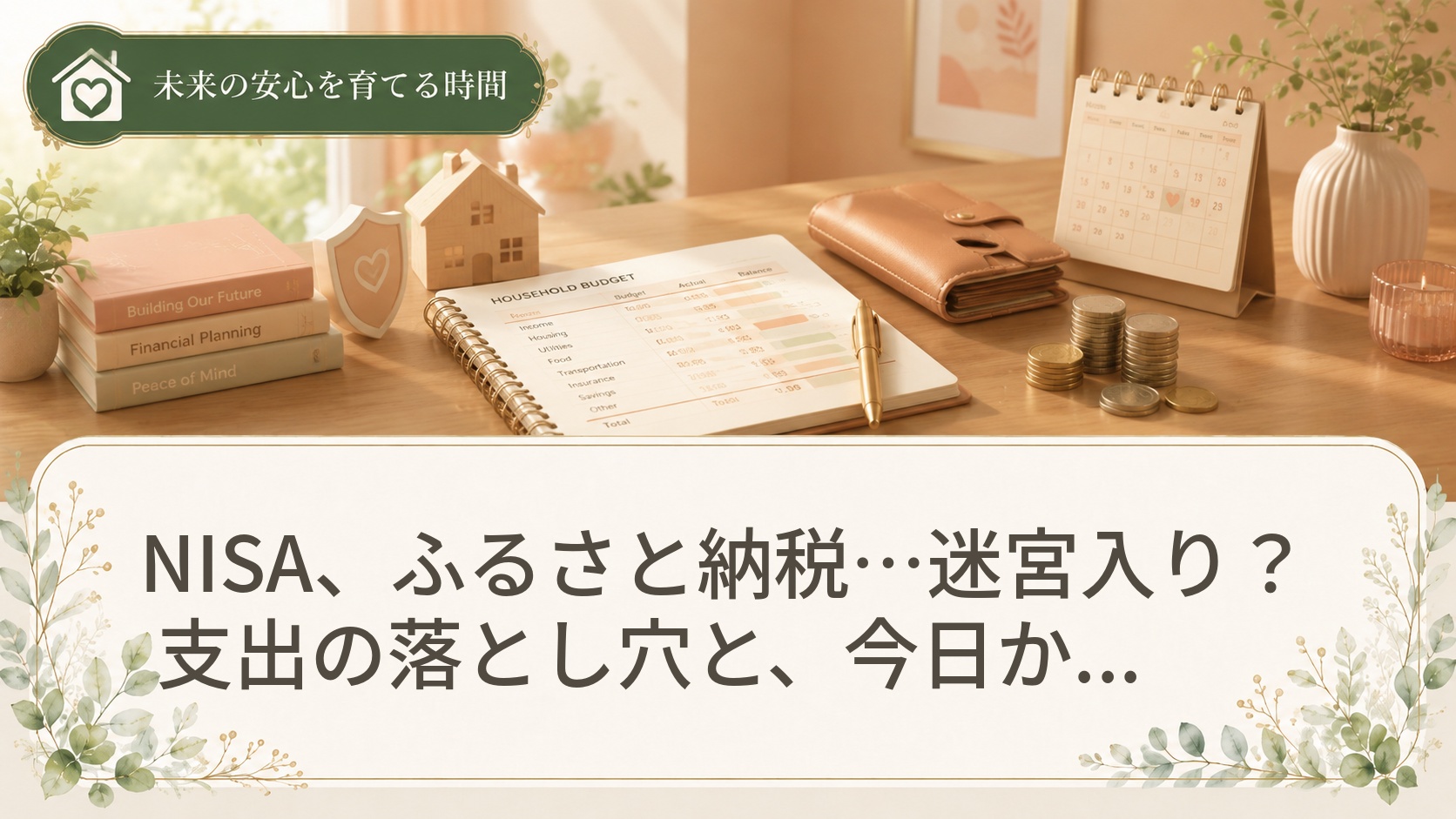 NISA、ふるさと納税…迷宮入り？ 支出の落とし穴と、今日からできる家計の立て直し